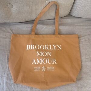 Sézane Brooklyn Mon Amour Tote Bag